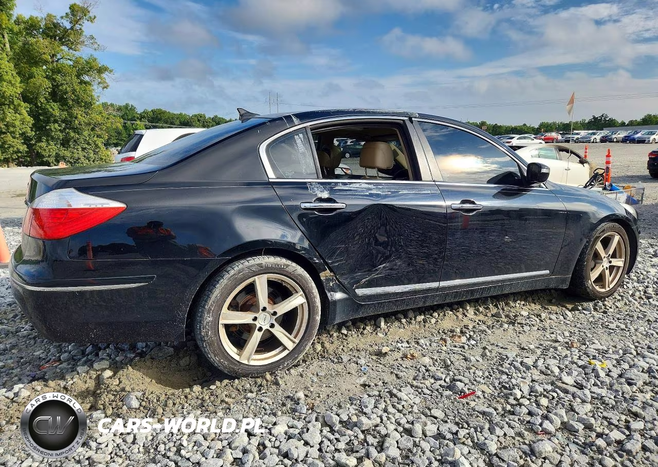 2010 Hyundai Genesis 4.6L VIN:KMHGC4DF6AU107975 - 3