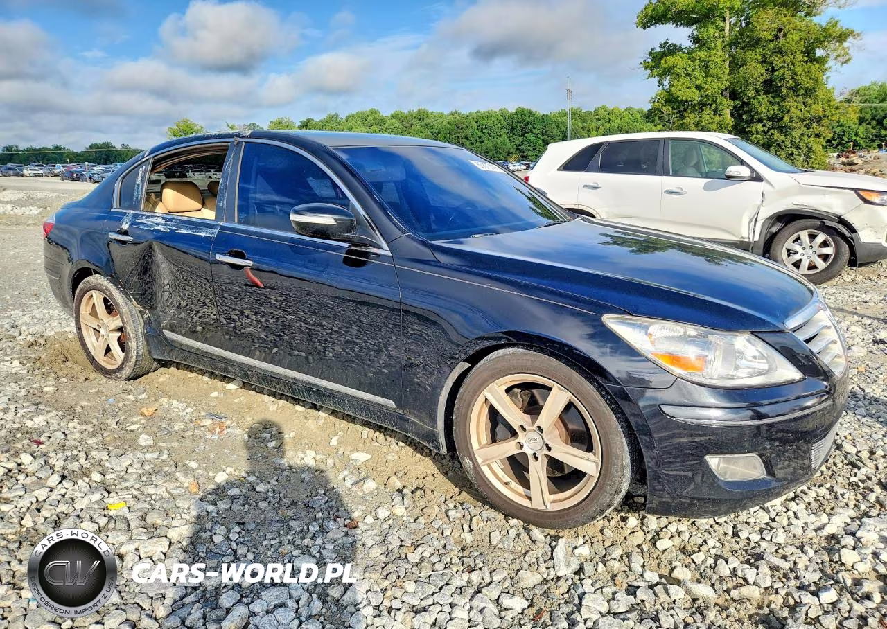 2010 Hyundai Genesis 4.6L VIN:KMHGC4DF6AU107975 - 4