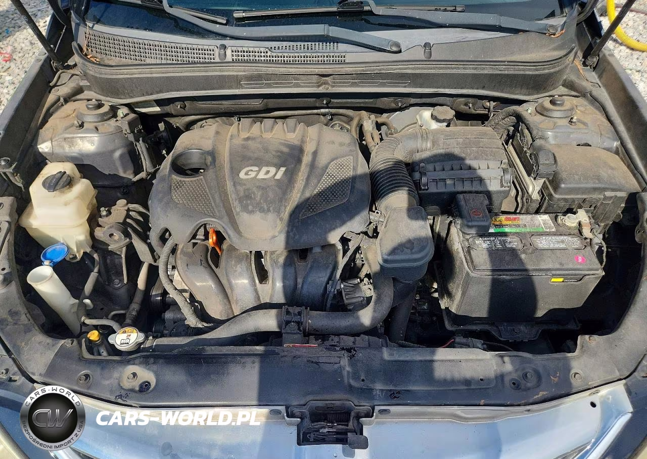 2013 Hyundai Sonata Gls VIN:5NPEB4AC7DH568187 - 11