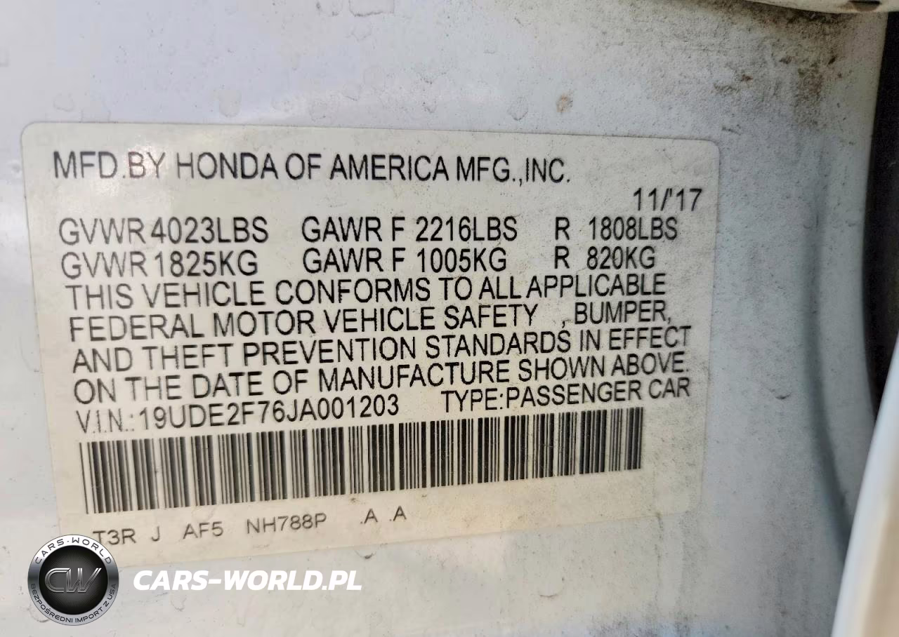 2018 Acura Ilx Premium VIN:19UDE2F76JA001203 - 12