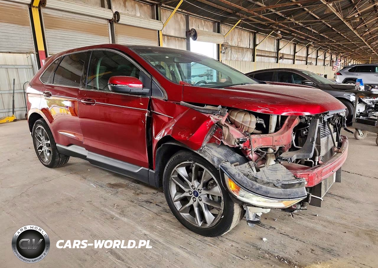 2015 Ford Edge Titanium VIN:2FMPK3K86FBB61050 - 4