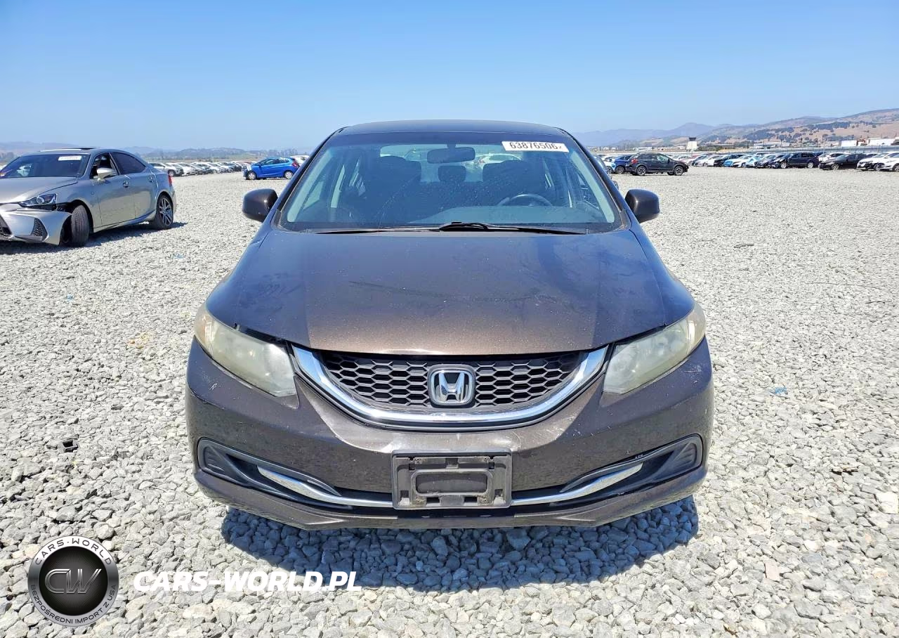 2013 Honda Civic Lx VIN:19XFB2F55DE228446 - 5