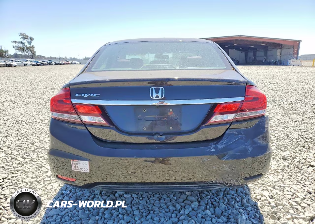 2013 Honda Civic Lx VIN:19XFB2F55DE228446 - 6