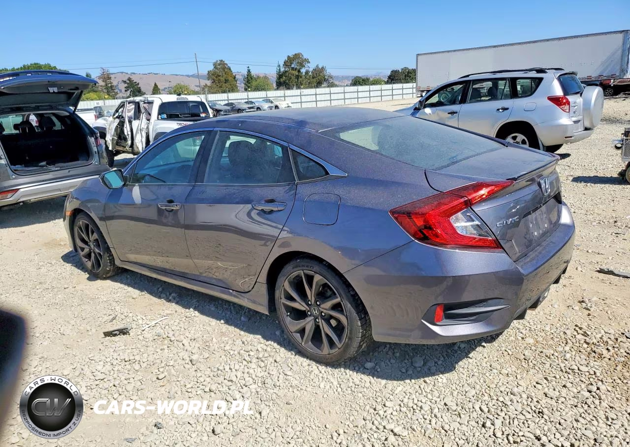 2020 Honda Civic Sport VIN:19XFC2F88LE206429 - 2