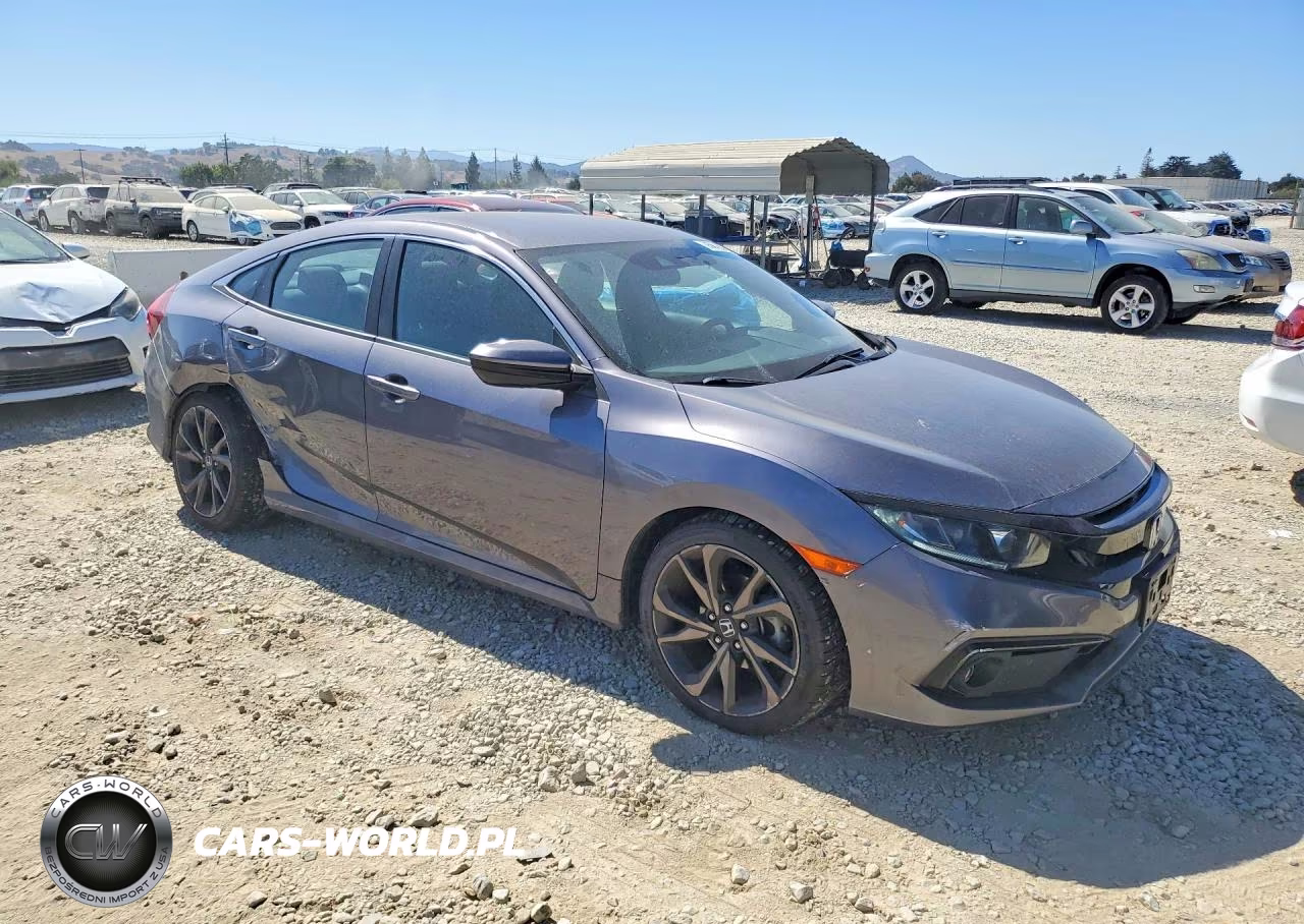 2020 Honda Civic Sport VIN:19XFC2F88LE206429 - 4