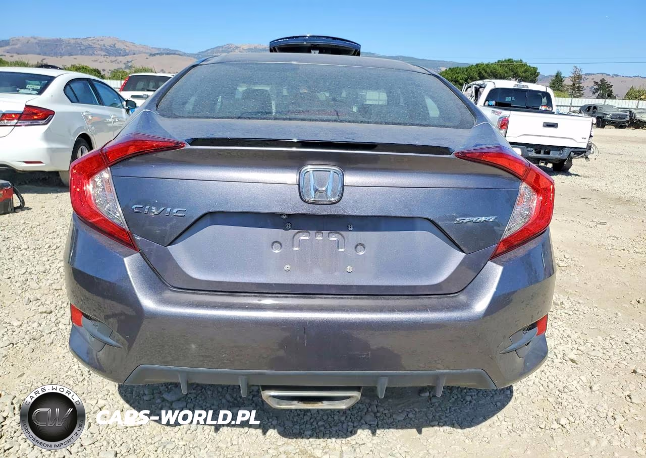 2020 Honda Civic Sport VIN:19XFC2F88LE206429 - 6