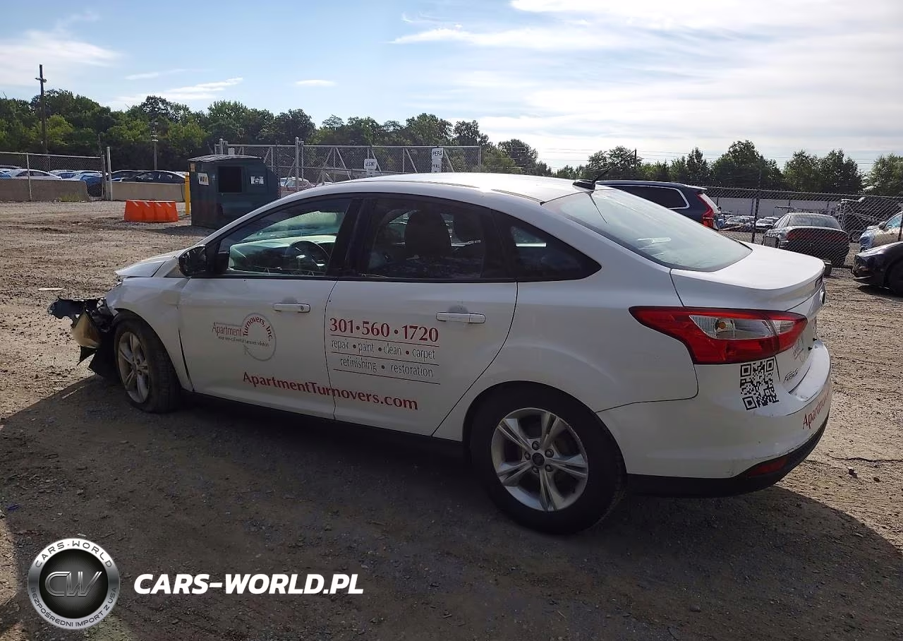 2014 Ford Focus Se VIN:1FADP3F23EL292195 - 2