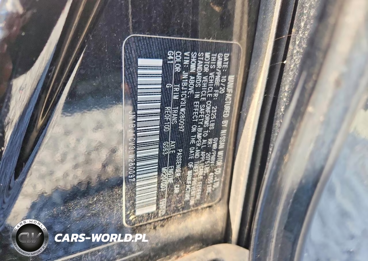 2020 Nissan Rogue Sport S VIN:JN1BJ1CV3LW280097 - 13