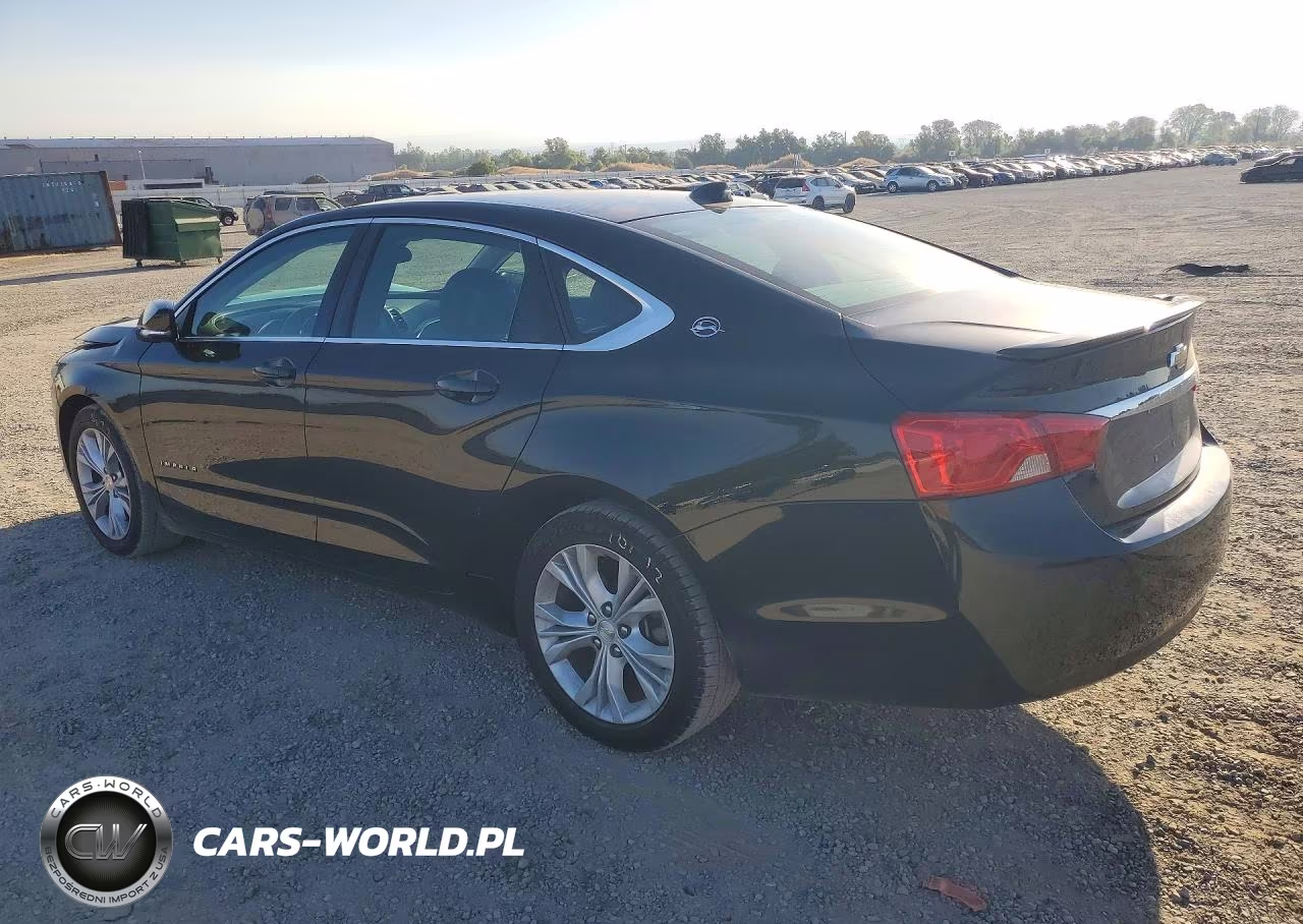 2014 Chevrolet Impala Lt VIN:2G1125S32E9191252 - 2