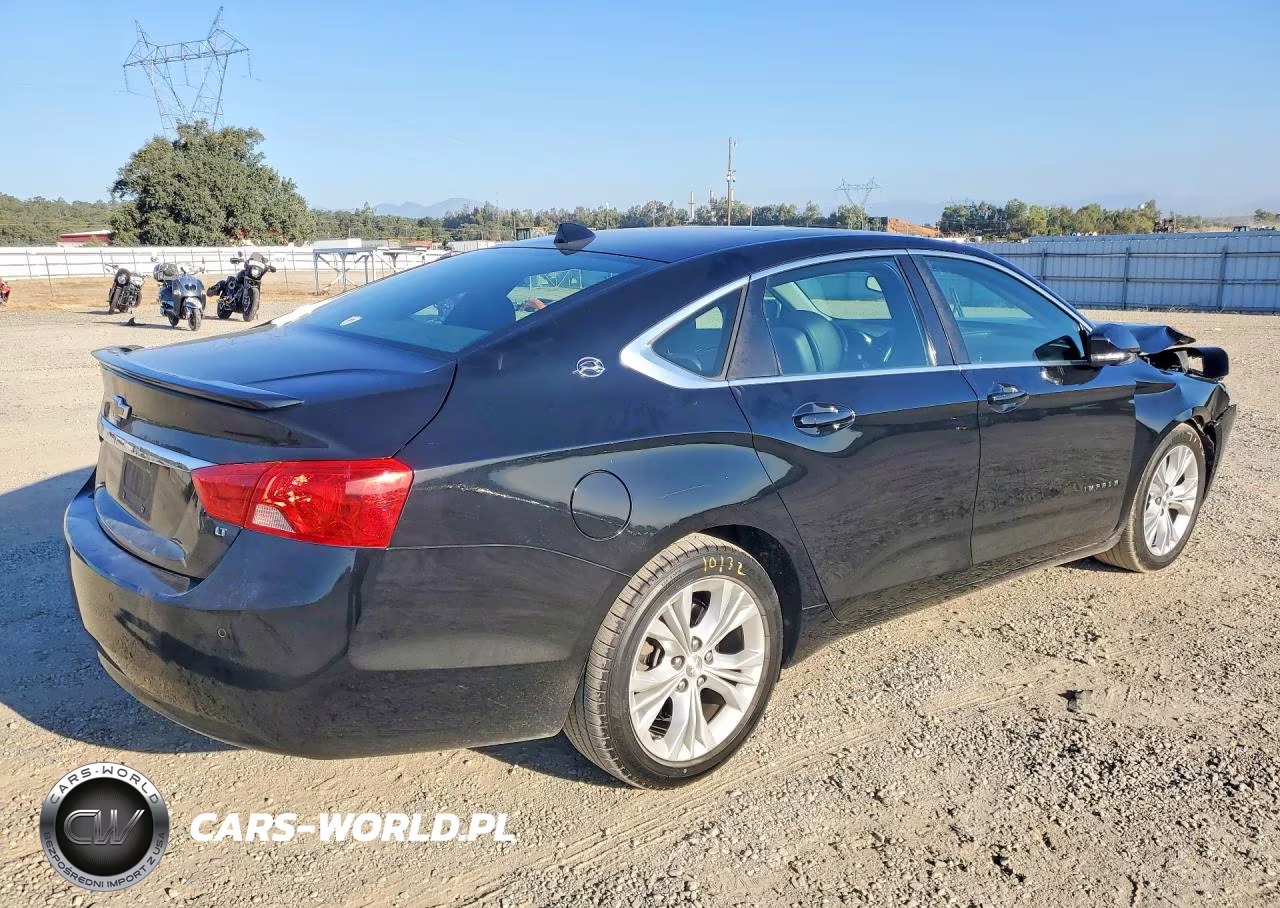 2014 Chevrolet Impala Lt VIN:2G1125S32E9191252 - 3