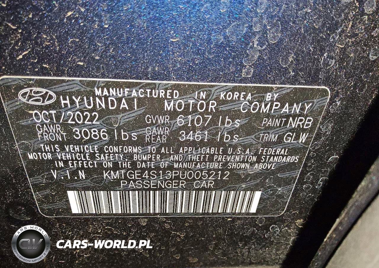 2023 Genesis Electrified G80 Base VIN:KMTGE4S13PU005212 - 12
