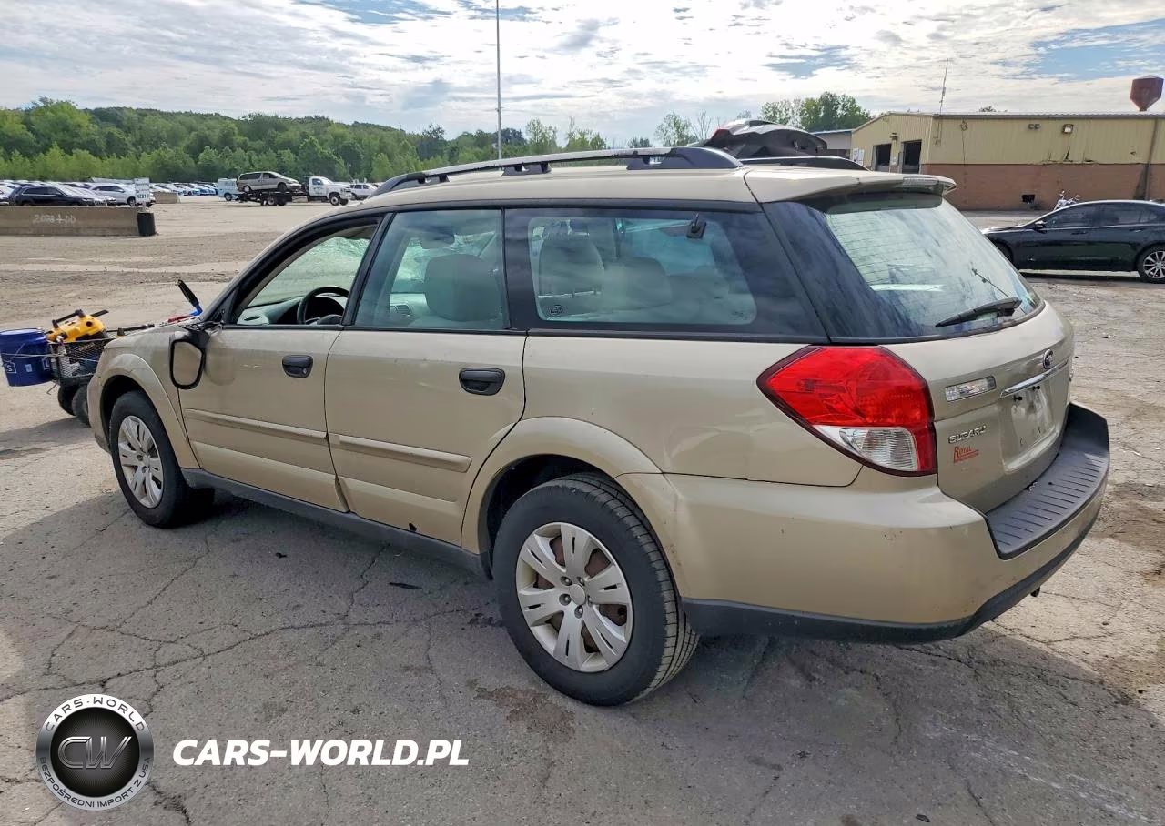 2008 Subaru Outback VIN:4S4BP60C587345430 - 2