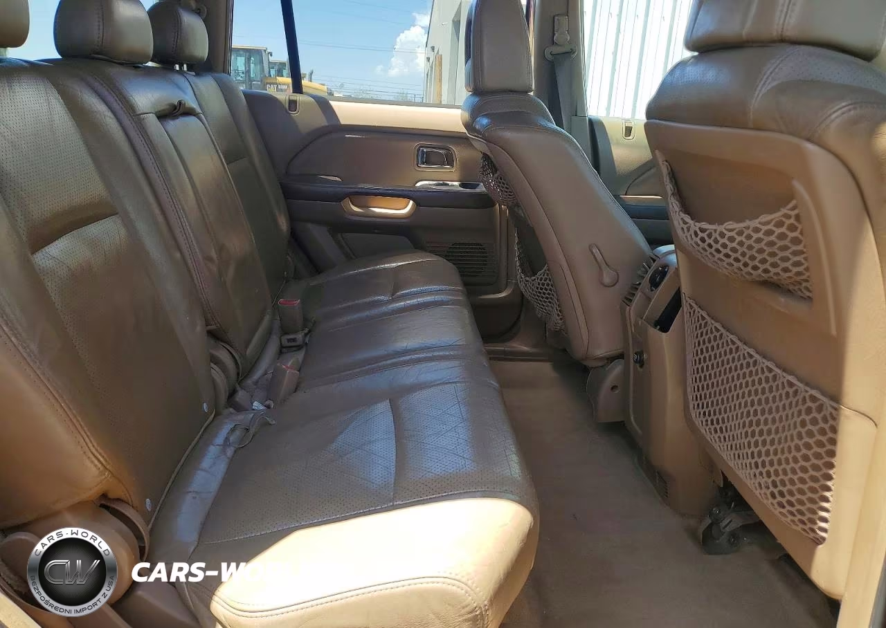2004 Honda Pilot Exl VIN:2HKYF18564H606161 - 11