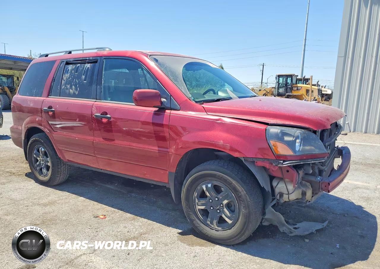2004 Honda Pilot Exl VIN:2HKYF18564H606161 - 4