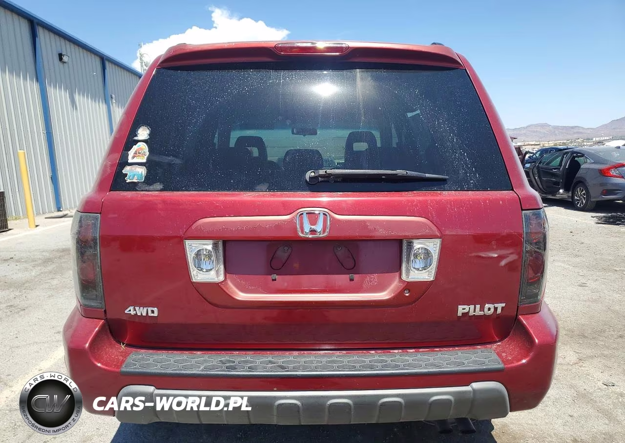 2004 Honda Pilot Exl VIN:2HKYF18564H606161 - 6
