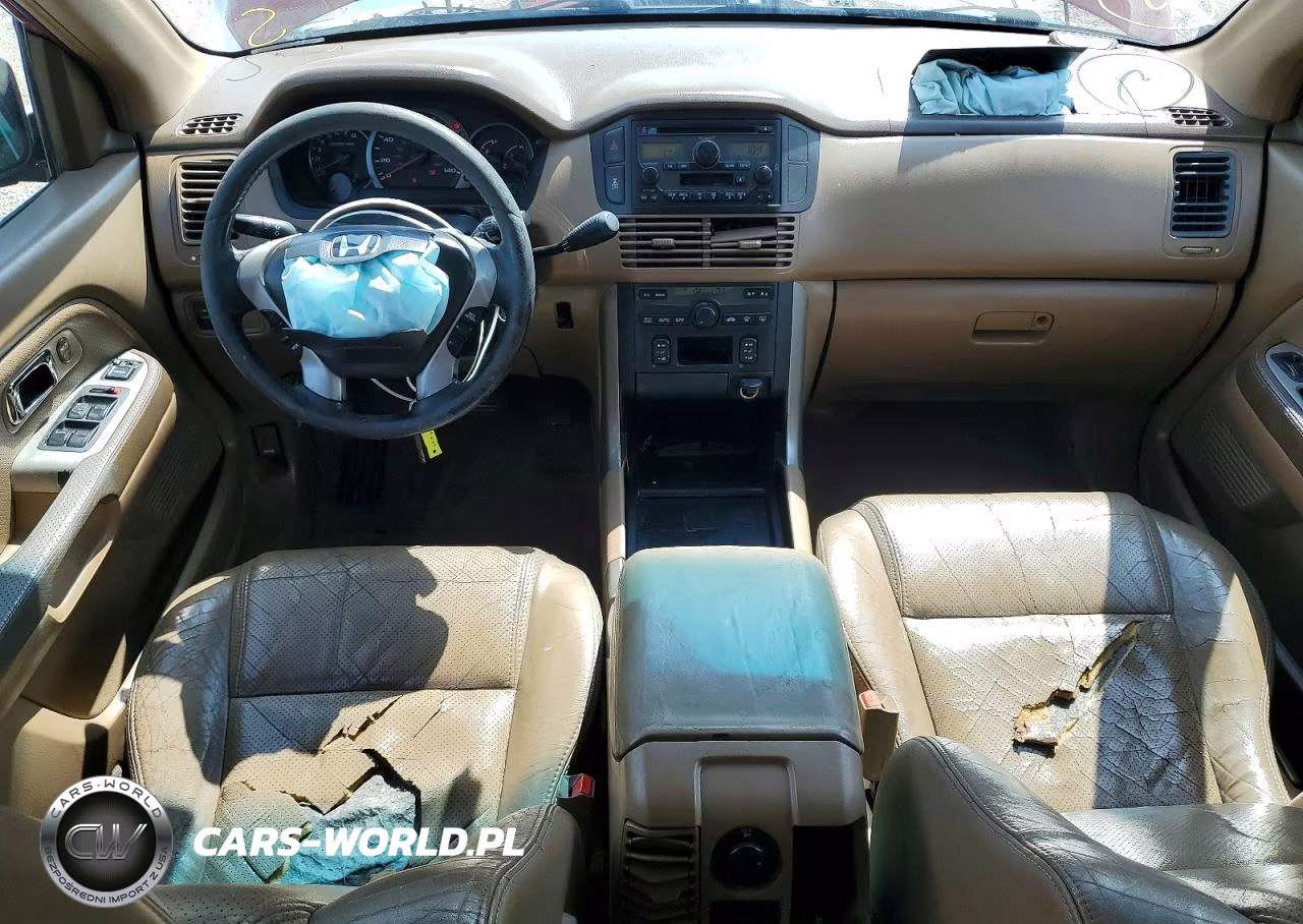 2004 Honda Pilot Exl VIN:2HKYF18564H606161 - 8