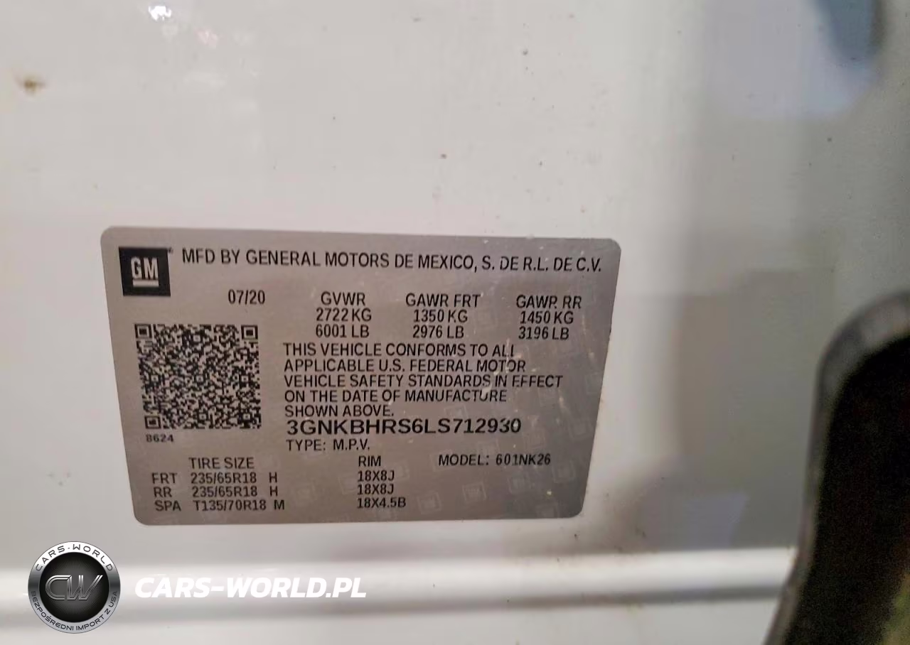 2020 Chevrolet Blazer 2Lt VIN:3GNKBHRS6LS712930 - 14