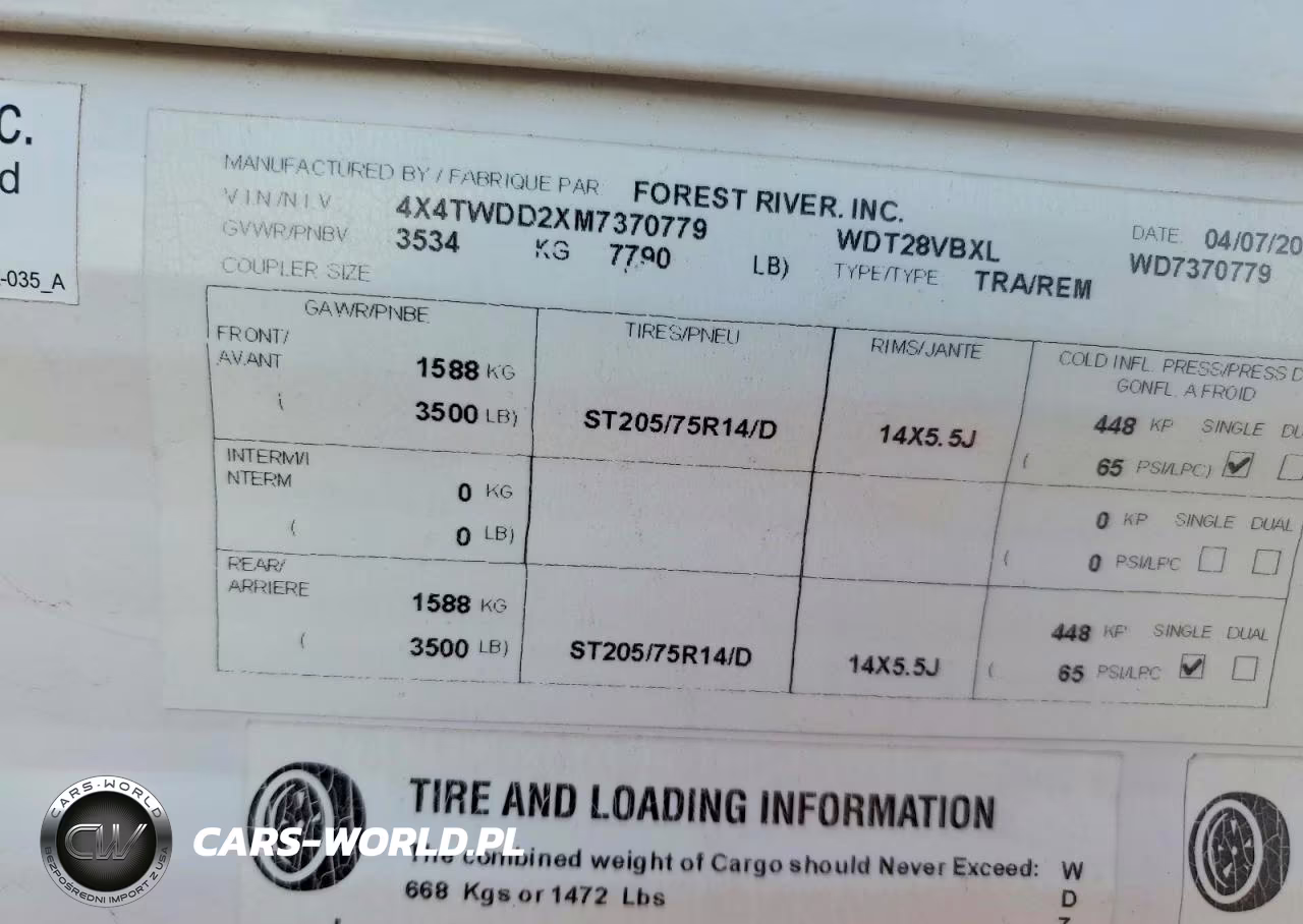 2021 Forest River Wildwood X-Lite Camper VIN:4X4TWDD2XM7370779 - 8