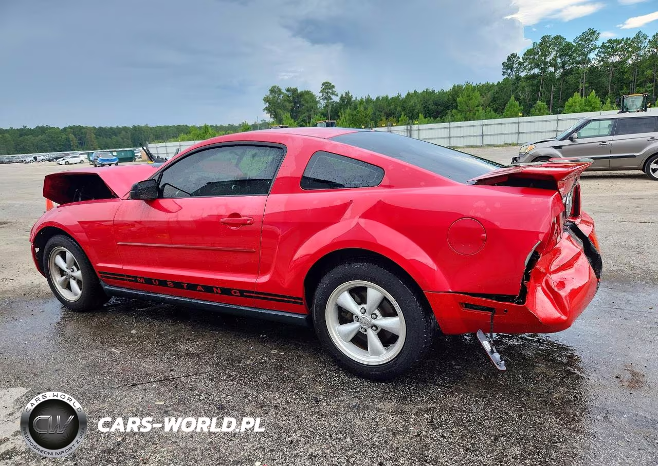 2007 Ford Mustang VIN:1ZVFT80N375296458 - 2