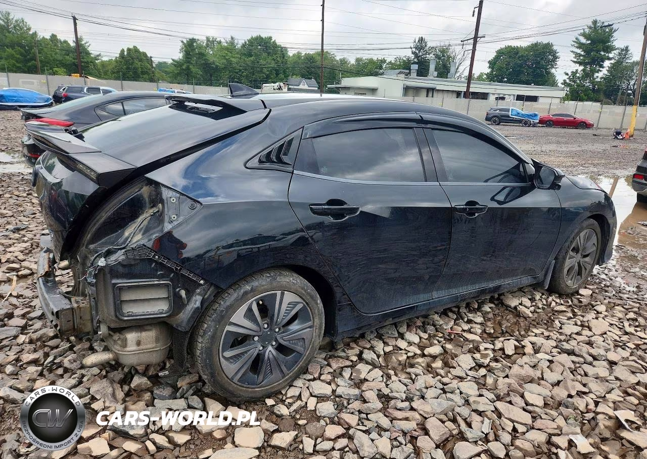 2017 Honda Civic Exl VIN:SHHFK7H85HU415379 - 3