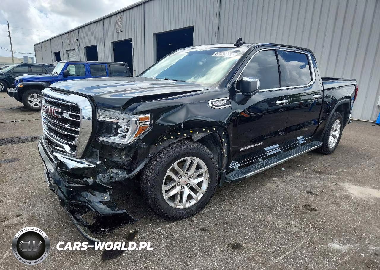 2021 GMC Sierra K1500 Slt VIN:3GTU9DET8MG262366 - 1