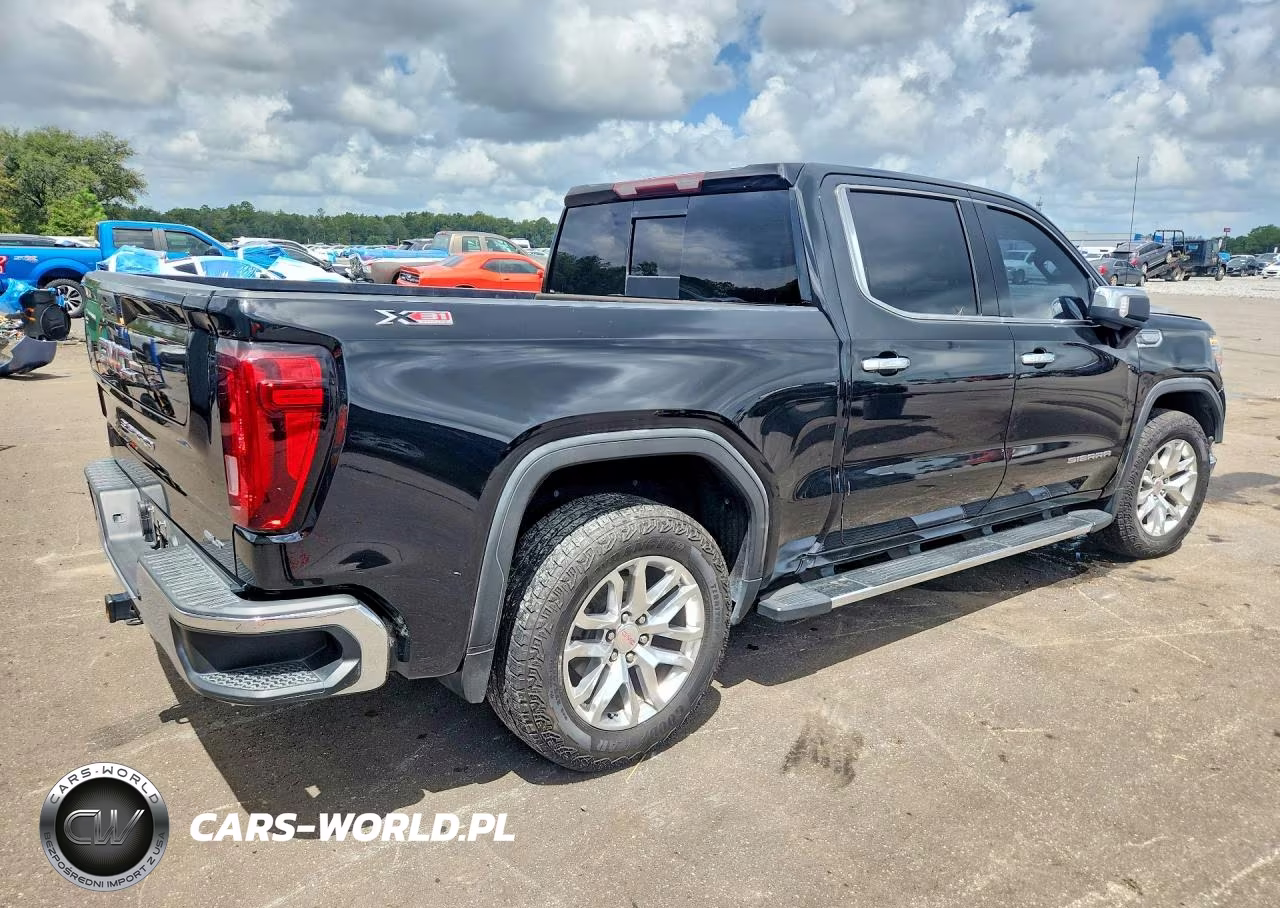 2021 GMC Sierra K1500 Slt VIN:3GTU9DET8MG262366 - 3