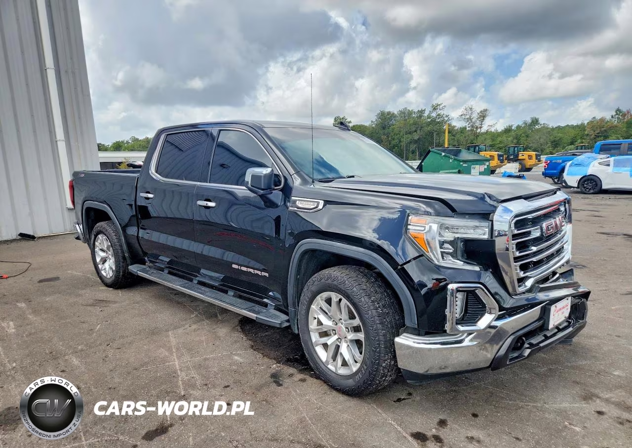 2021 GMC Sierra K1500 Slt VIN:3GTU9DET8MG262366 - 4