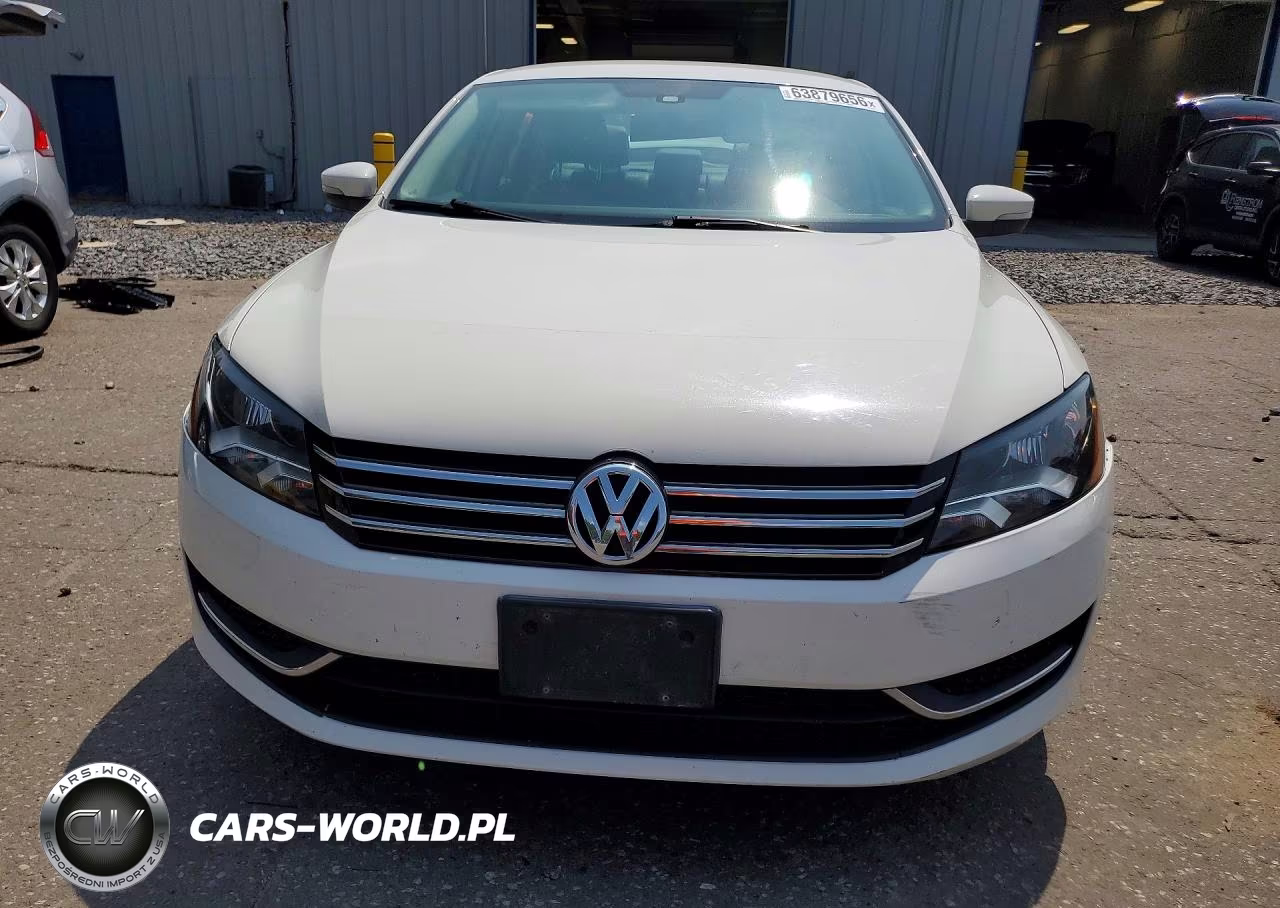 2014 Volkswagen Passat Se VIN:1VWBT7A38EC040265 - 5