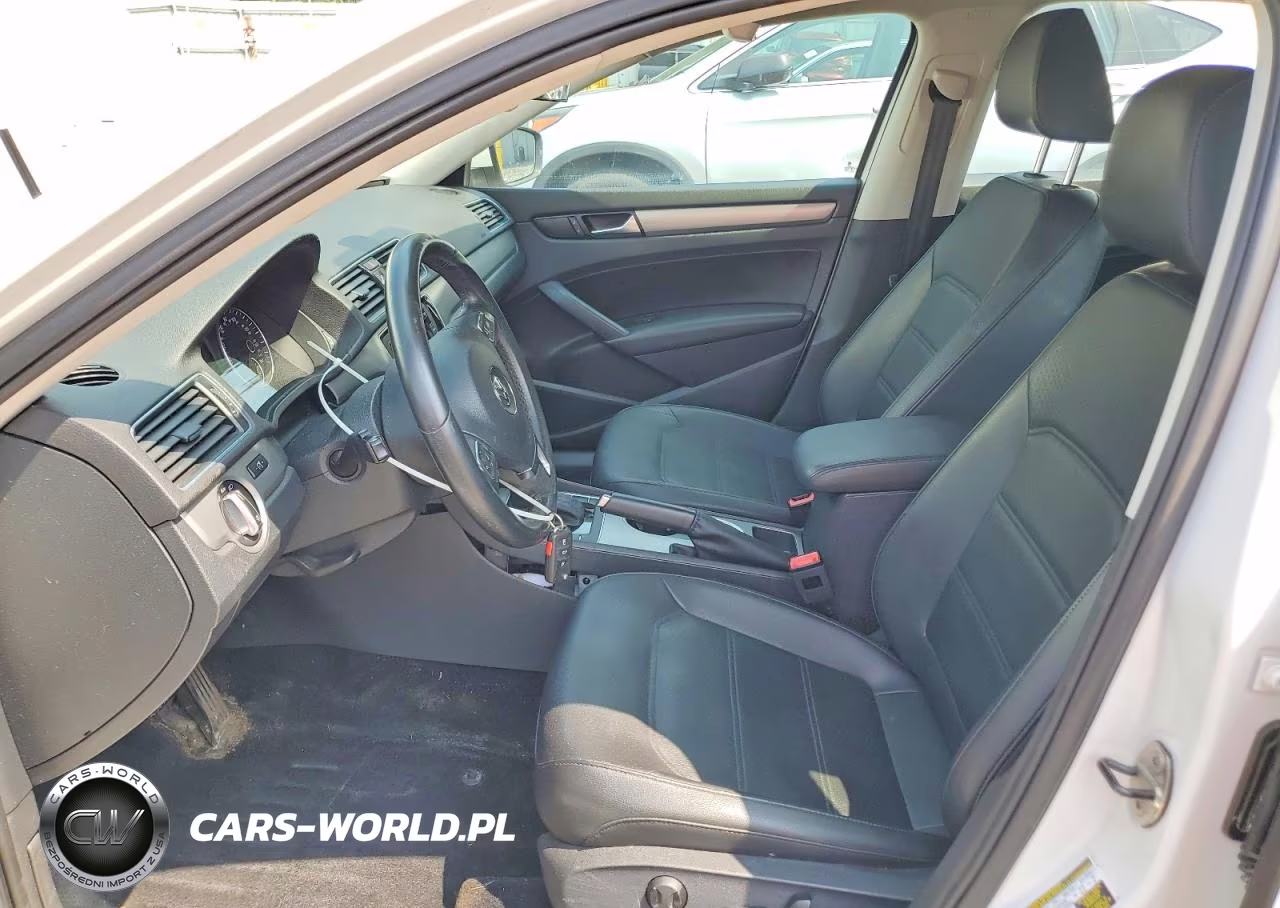 2014 Volkswagen Passat Se VIN:1VWBT7A38EC040265 - 7