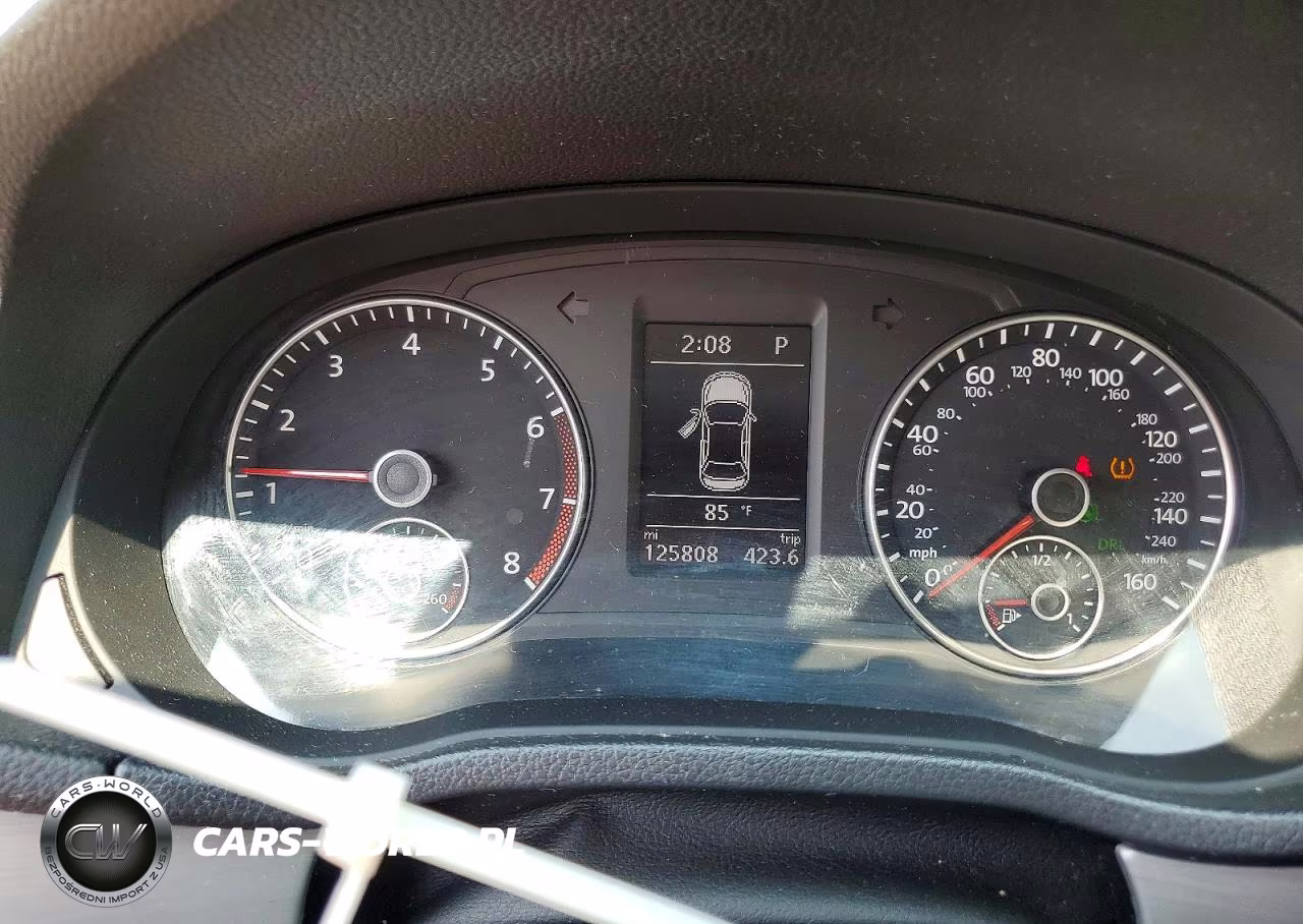 2014 Volkswagen Passat Se VIN:1VWBT7A38EC040265 - 9