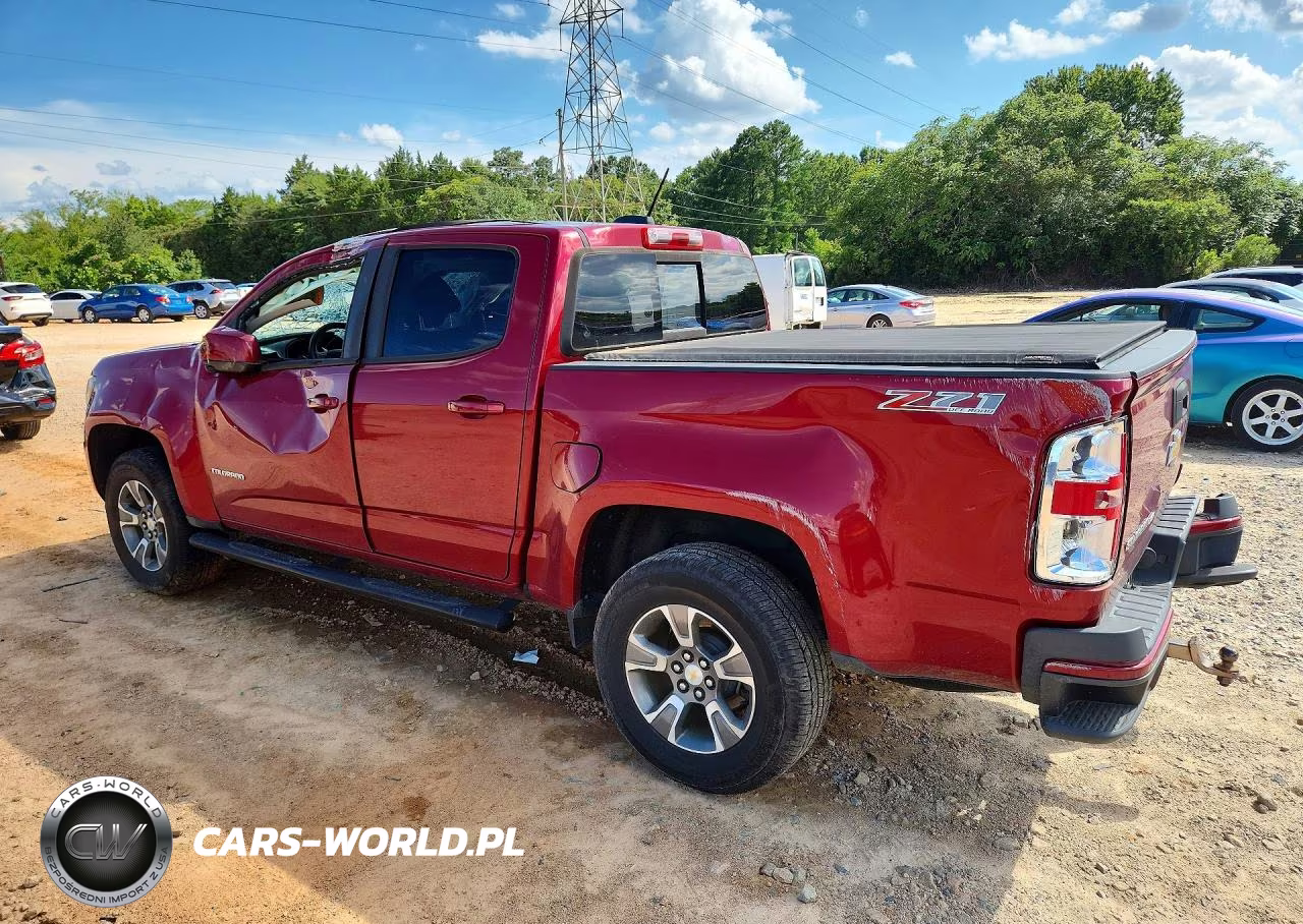2018 Chevrolet Colorado Z71 VIN:1GCGTDEN5J1258902 - 2