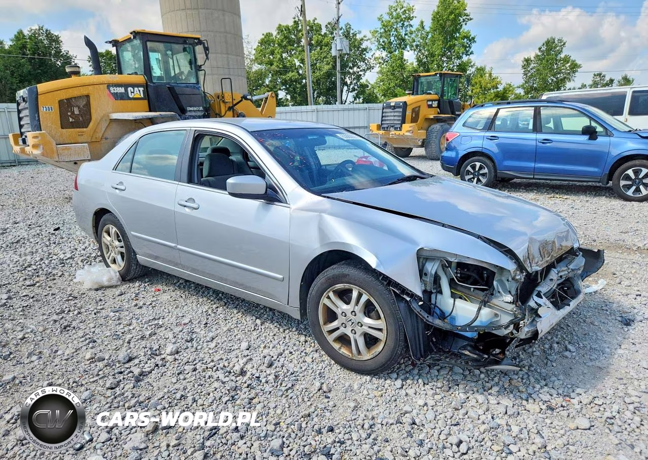 2007 Honda Accord Se VIN:1HGCM56327A139424 - 4