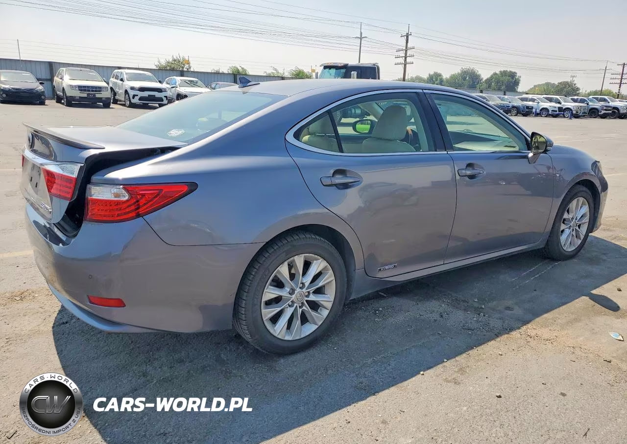 2013 Lexus Es 300H VIN:JTHBW1GG8D2030209 - 3