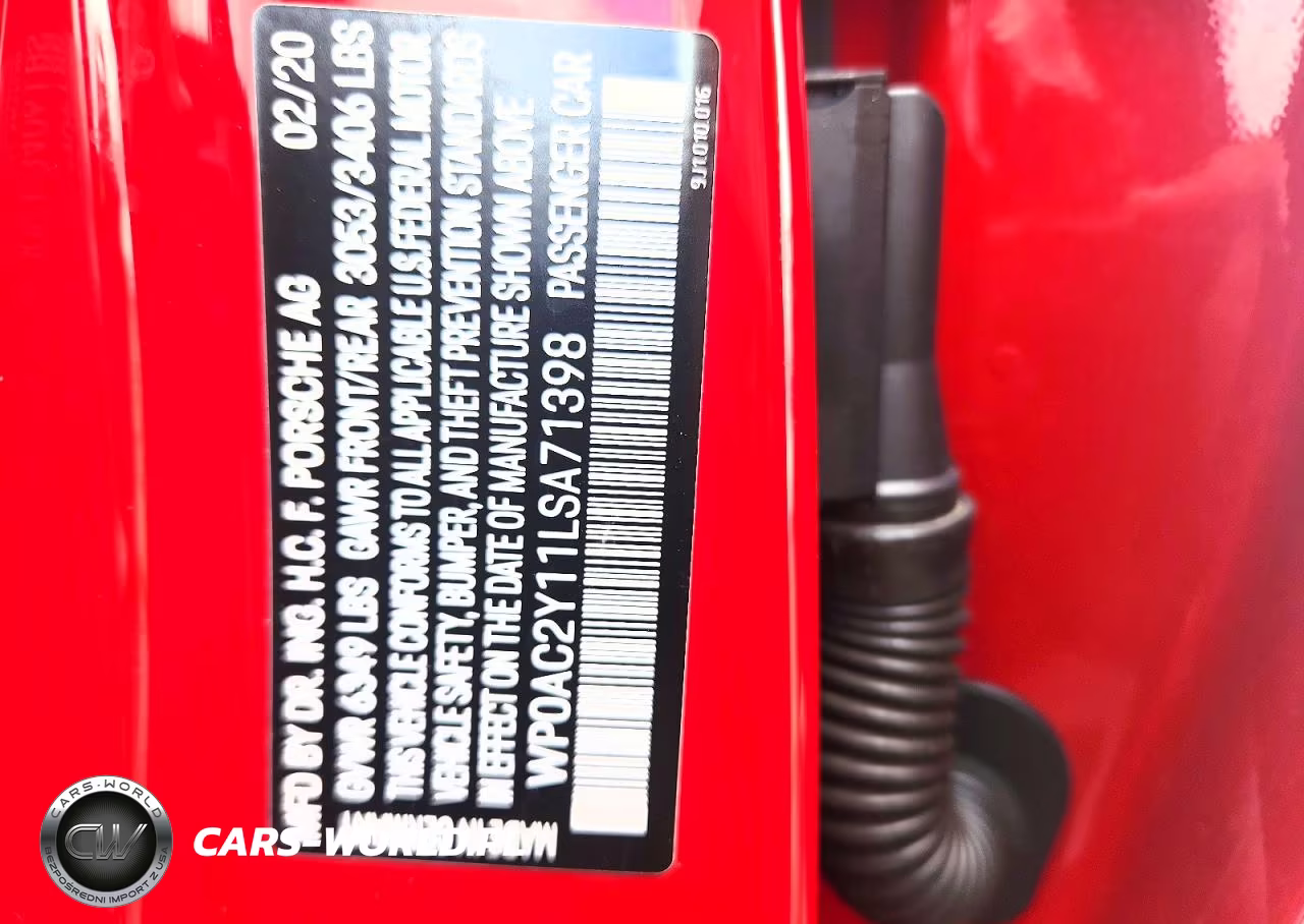 2020 Porsche Taycan Turbo VIN:WP0AC2Y11LSA71398 - 13