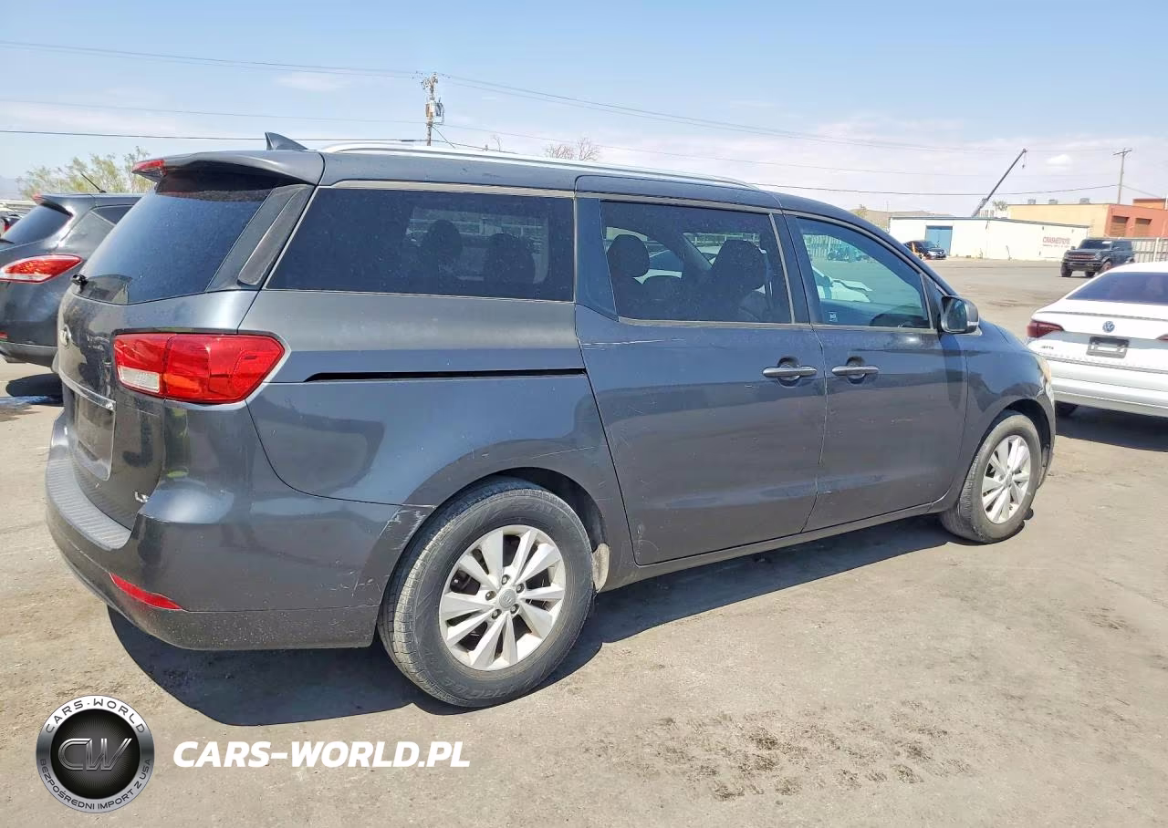 2015 Kia Sedona Lx VIN:KNDMB5C19F6062645 - 3