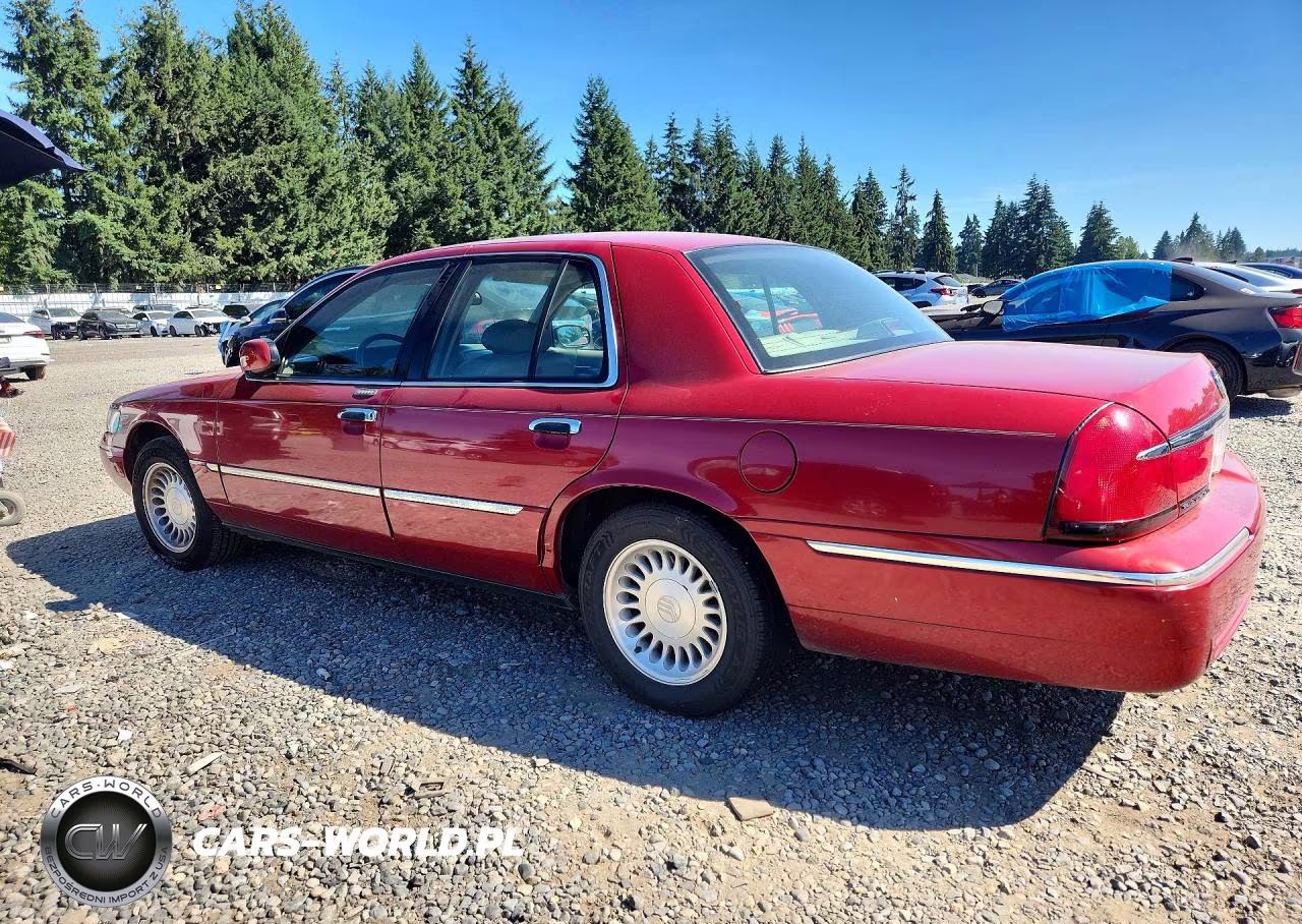 2001 Mercury Grand Marquis Ls VIN:2MEFM75W31X632920 - 2