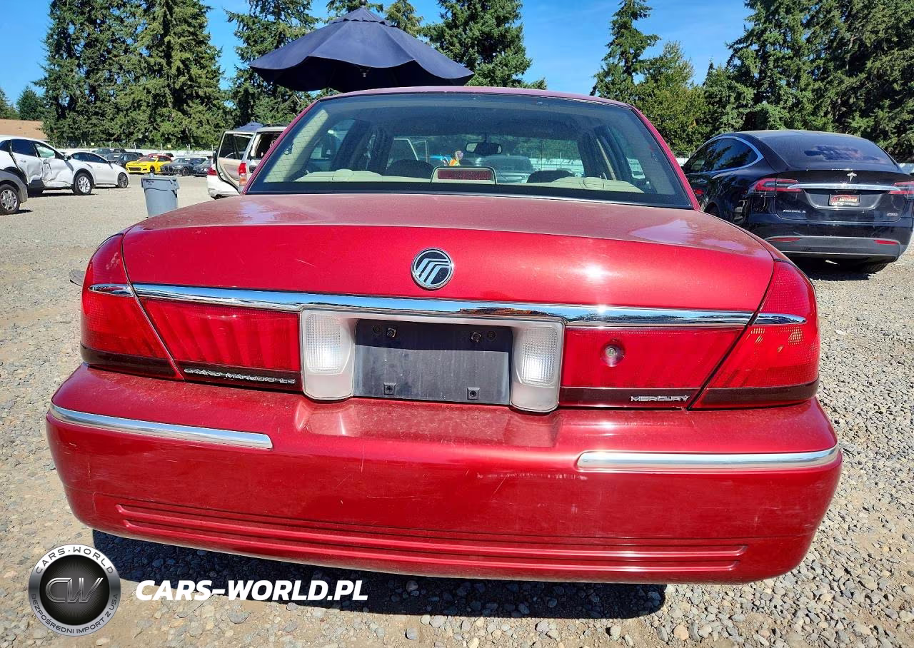 2001 Mercury Grand Marquis Ls VIN:2MEFM75W31X632920 - 6