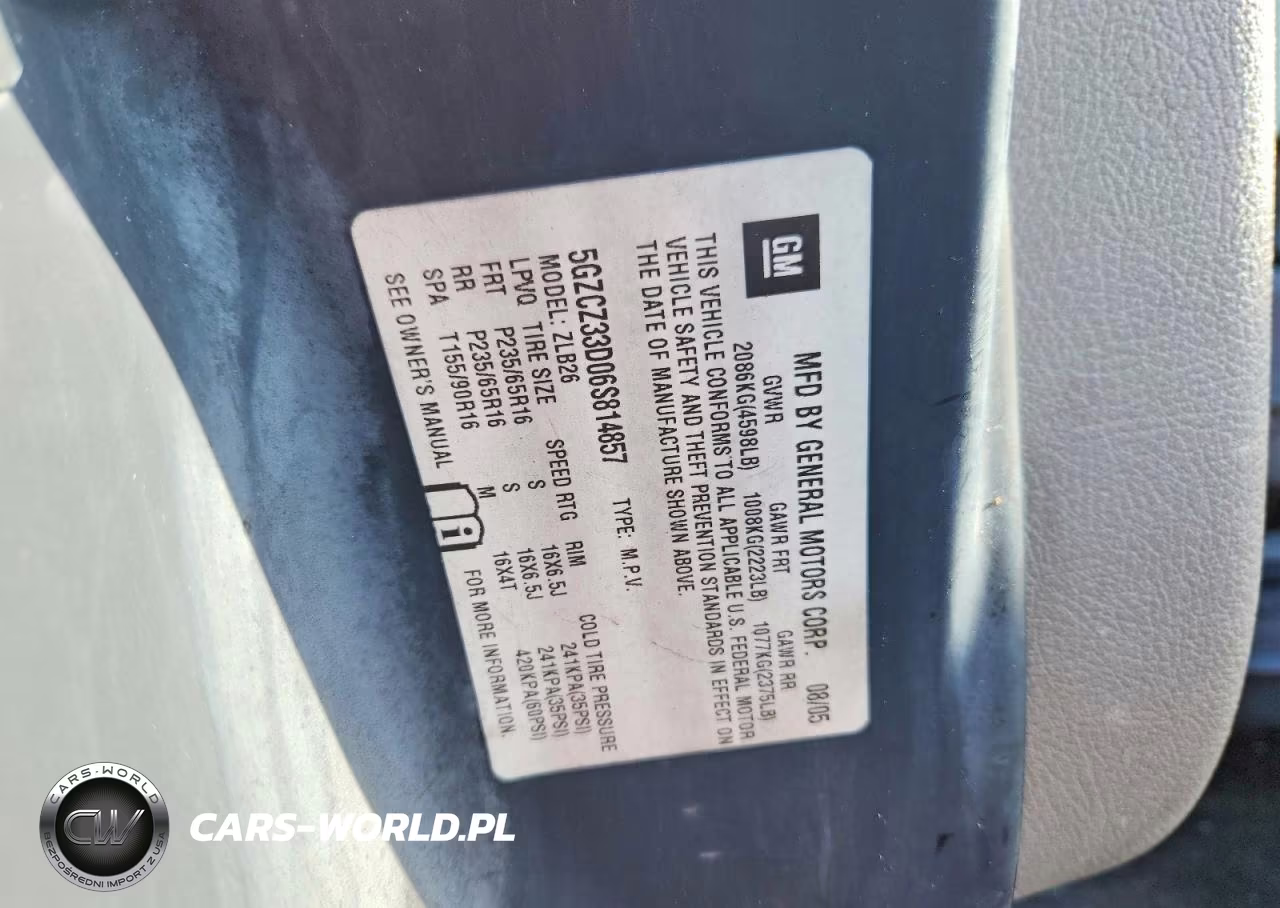 2006 Saturn Vue VIN:5GZCZ33D06S814857 - 14