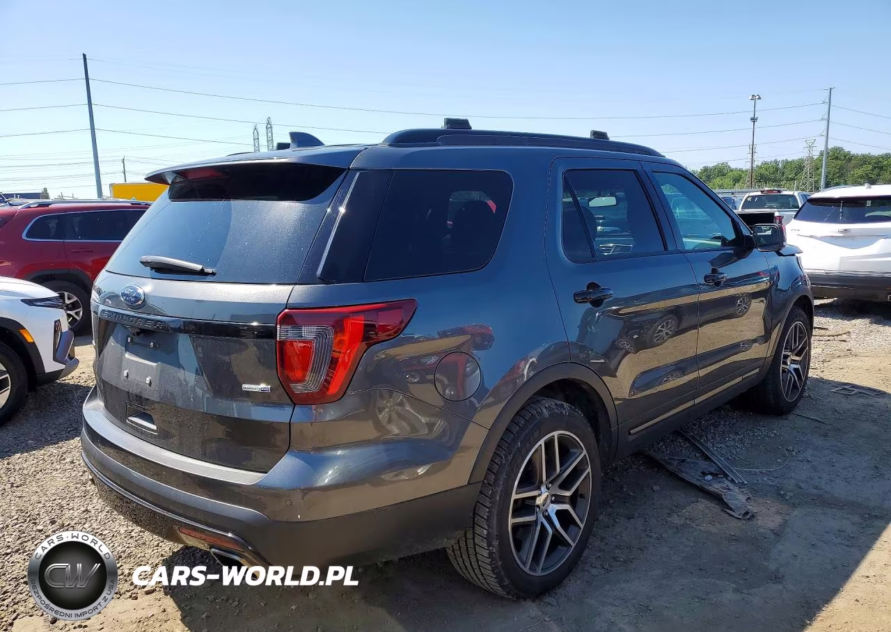 2017 Ford Explorer Sport VIN:1FM5K8GT5HGC53375 - 3