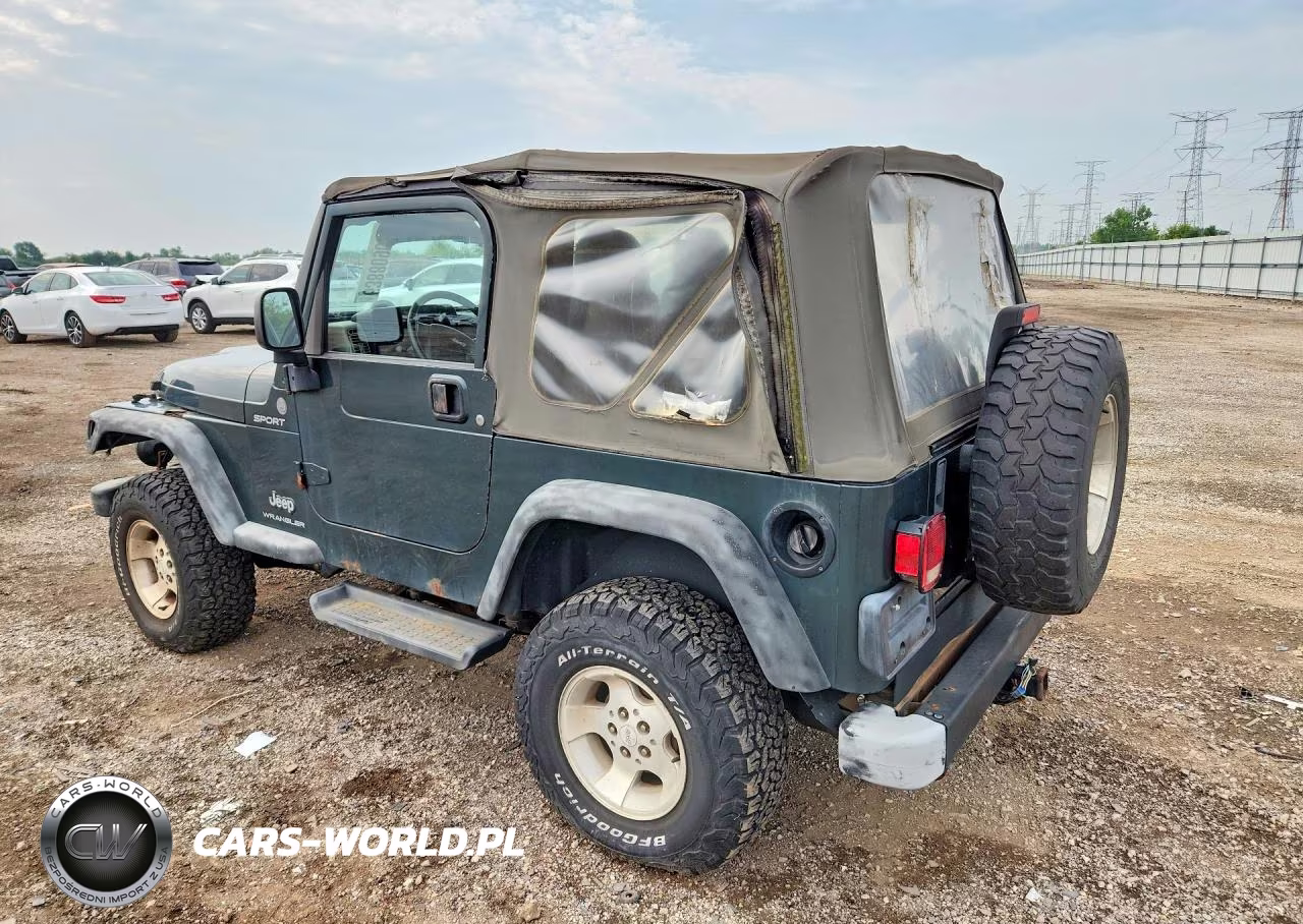 2004 Jeep Wrangler - Tj Sport VIN:1J4FA49S04P774646 - 2