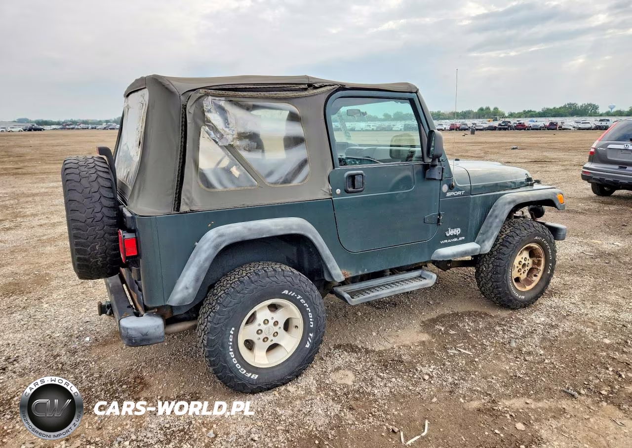 2004 Jeep Wrangler - Tj Sport VIN:1J4FA49S04P774646 - 3