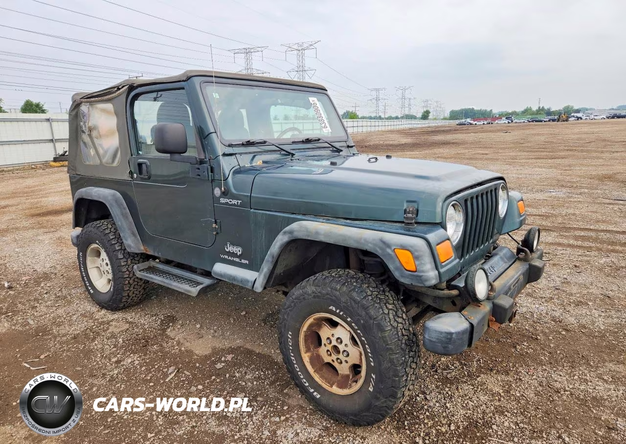 2004 Jeep Wrangler - Tj Sport VIN:1J4FA49S04P774646 - 4
