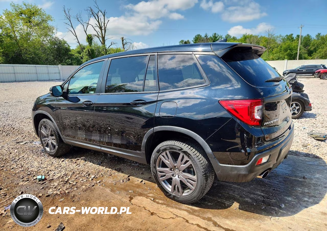 2021 Honda Passport Exl VIN:5FNYF8H59MB017404 - 2