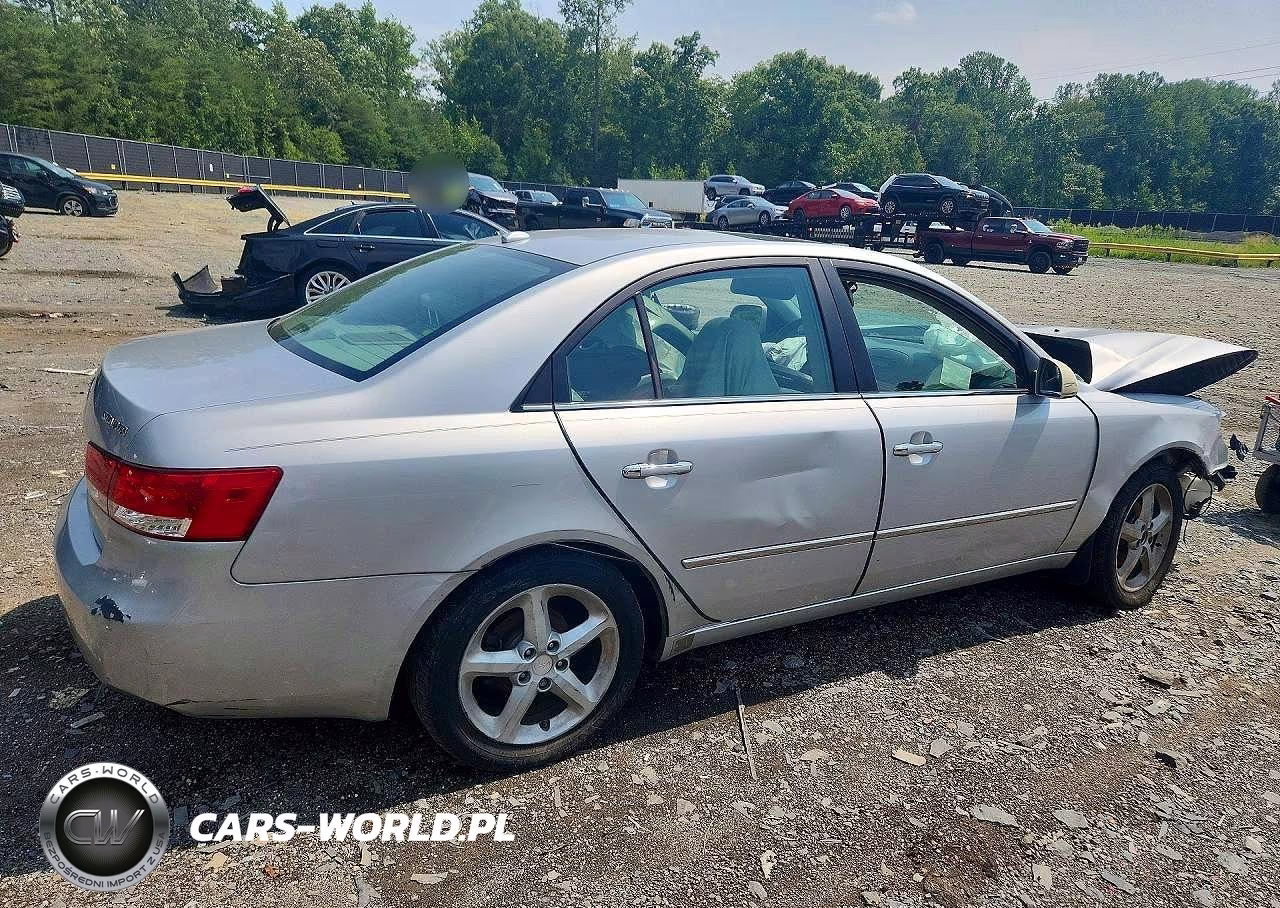 2008 Hyundai Sonata Se VIN:5NPEU46C38H317143 - 3