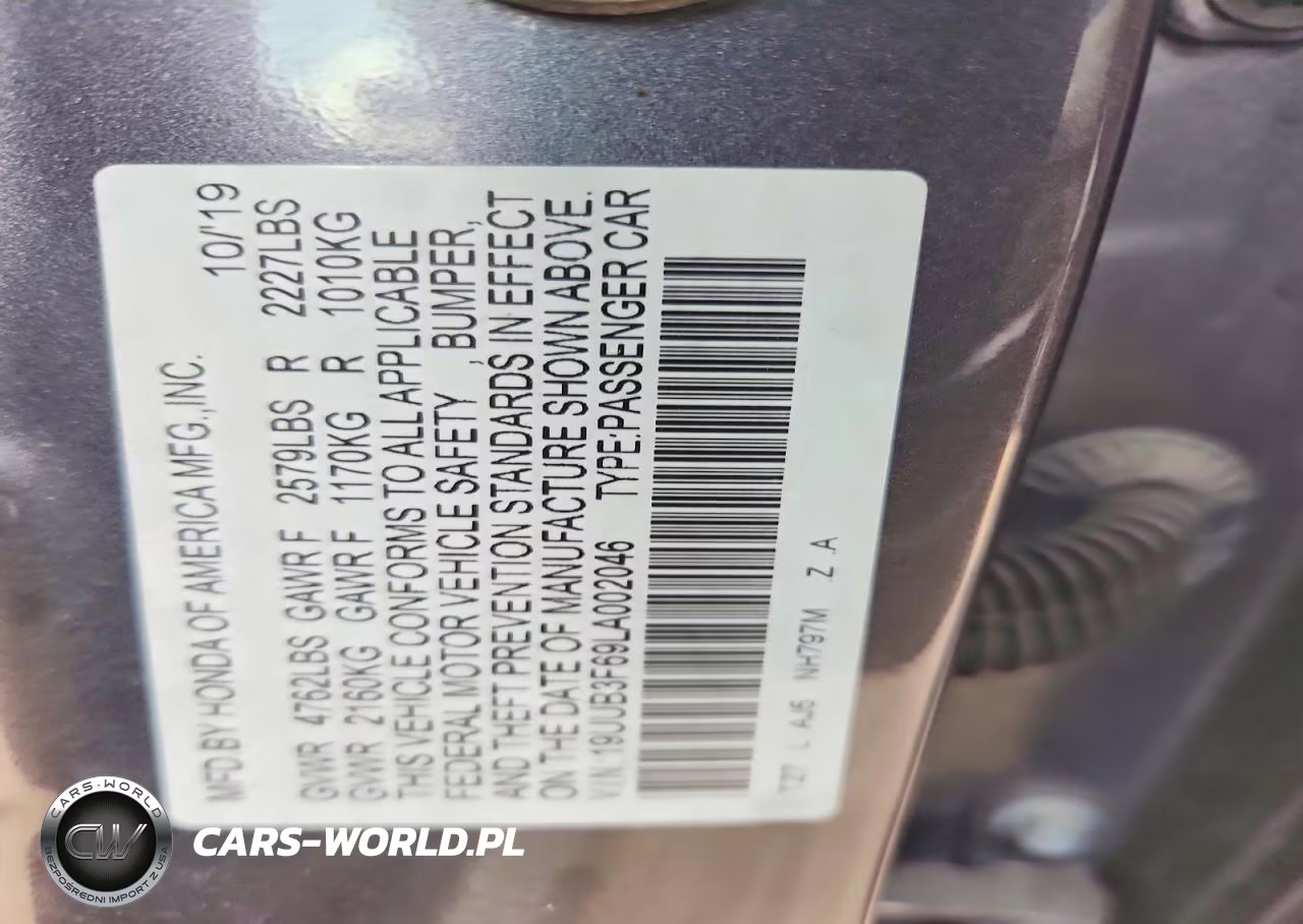2020 Acura Tlx Technology VIN:19UUB3F69LA002046 - 13
