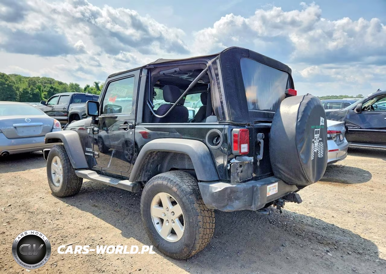 2013 Jeep Wrangler Sport VIN:1C4AJWAG7DL606934 - 2
