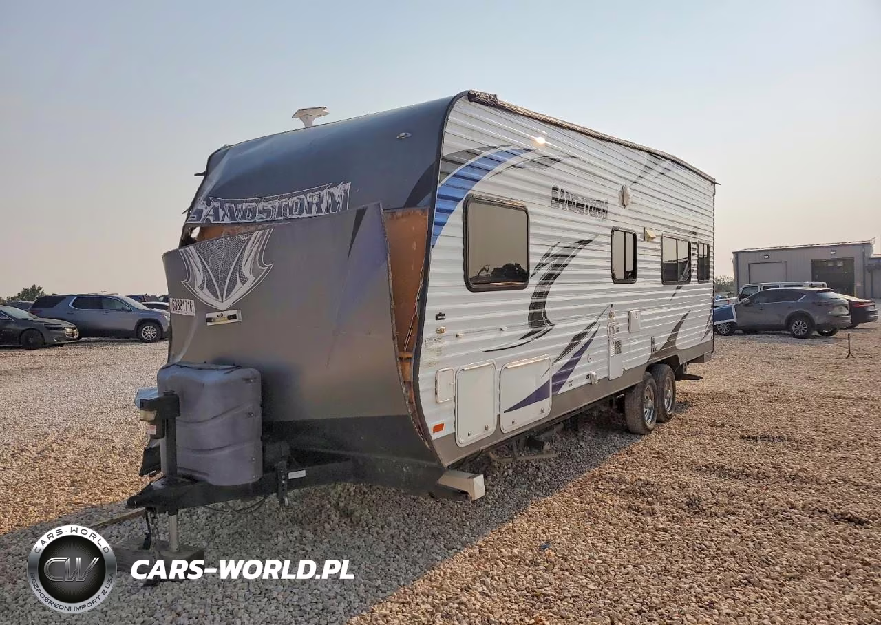 2014 Forest River Sandstorm Camper VIN:4X4TSCY25EC006830 - 2