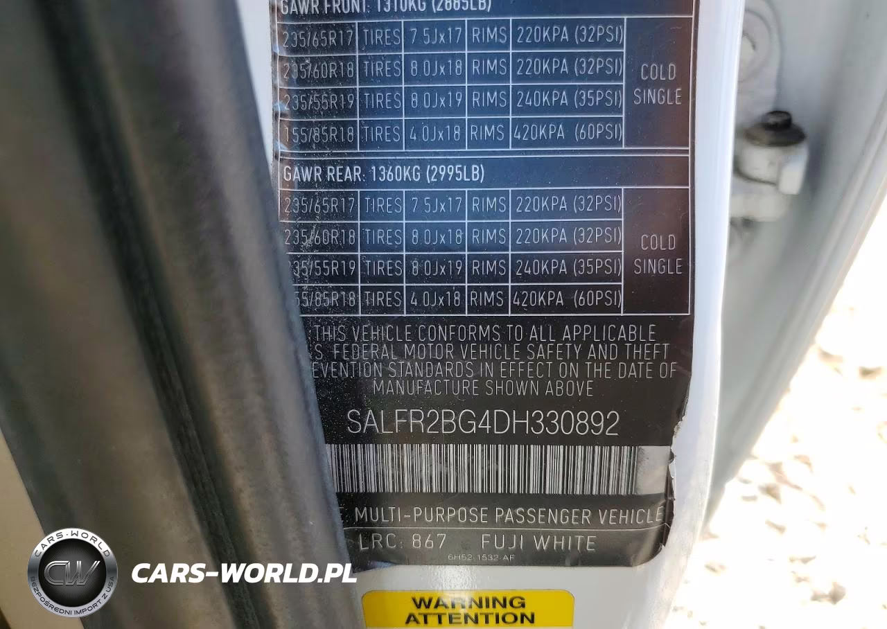 2013 Land Rover Lr2 Hse VIN:SALFR2BG4DH330892 - 12