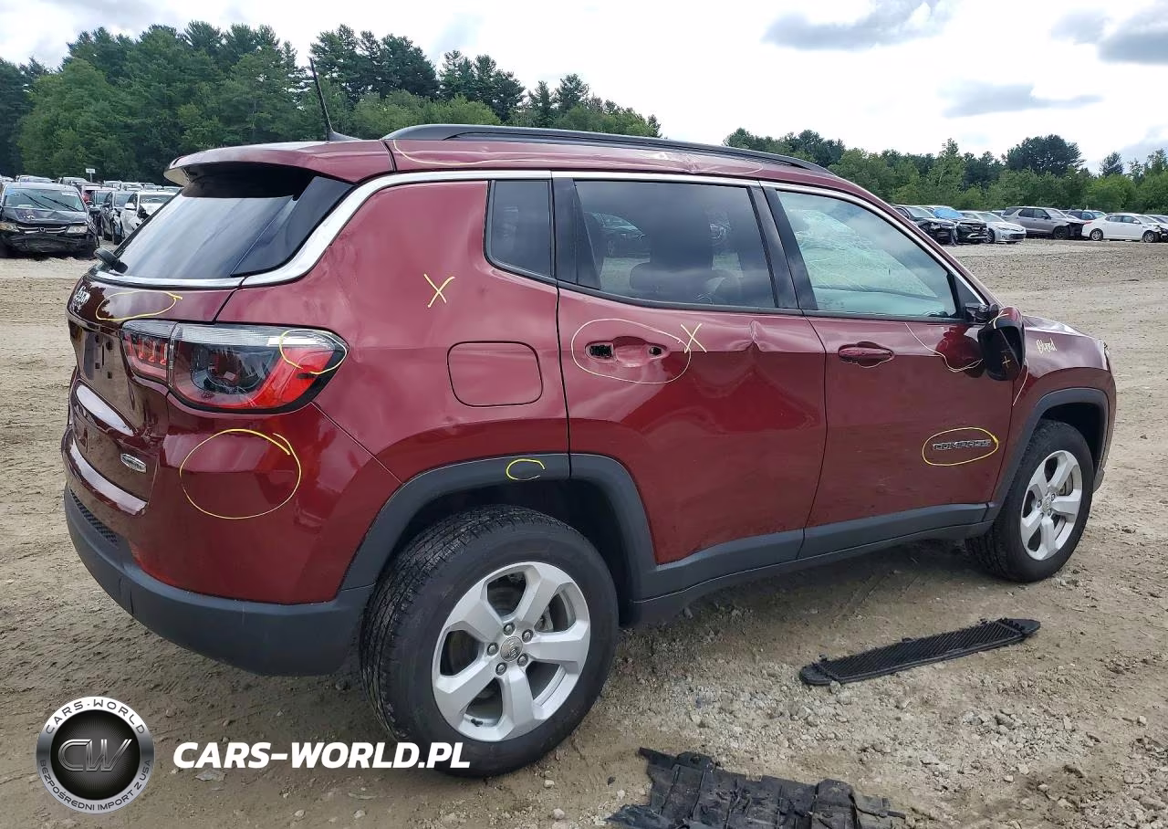 2021 Jeep Compass Latitude VIN:3C4NJDBB0MT554690 - 3