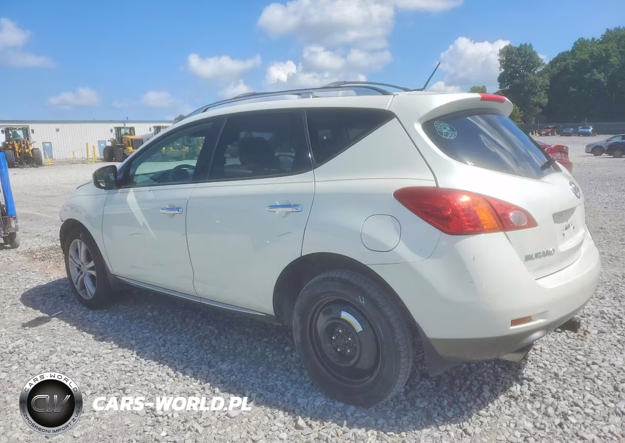 2009 Nissan Murano S VIN:JN8AZ18WX9W110903 - 2